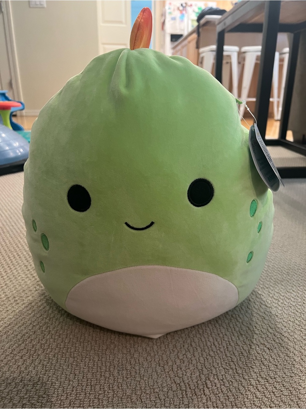 Squishmallows Seanster 16” Green Stegosaurus Plush NWT 2022